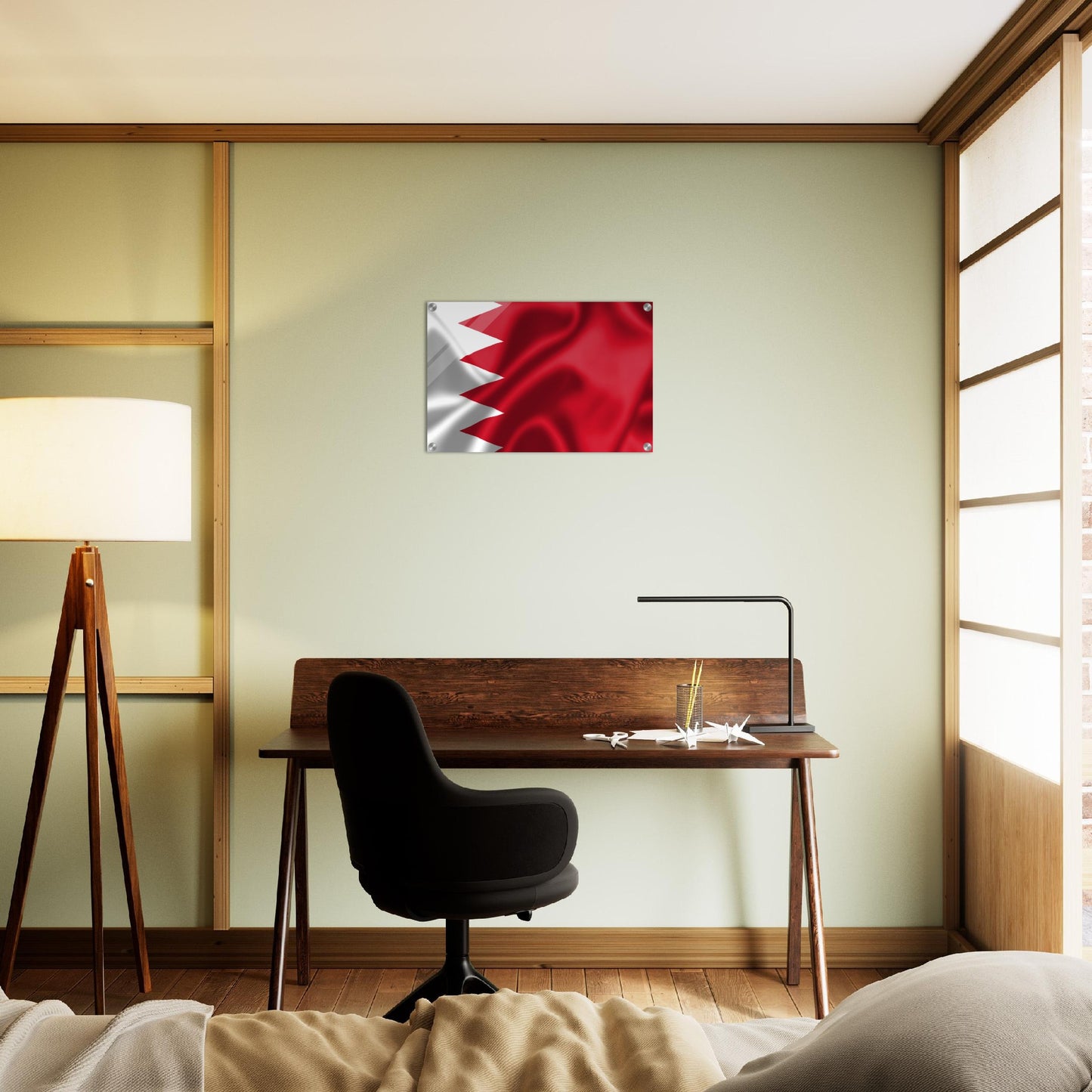 Bahrain Flag Acrylic Print