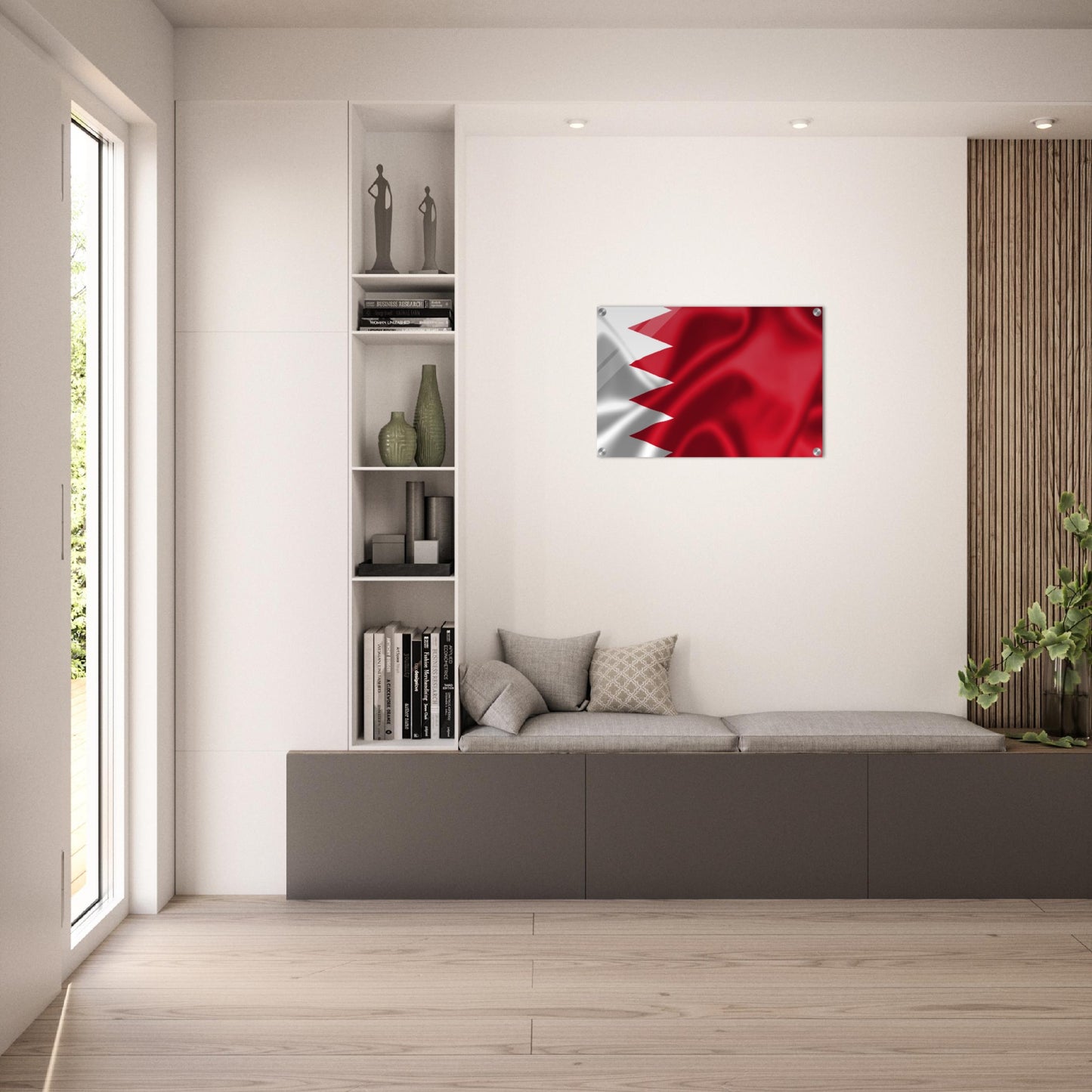 Bahrain Flag Acrylic Print