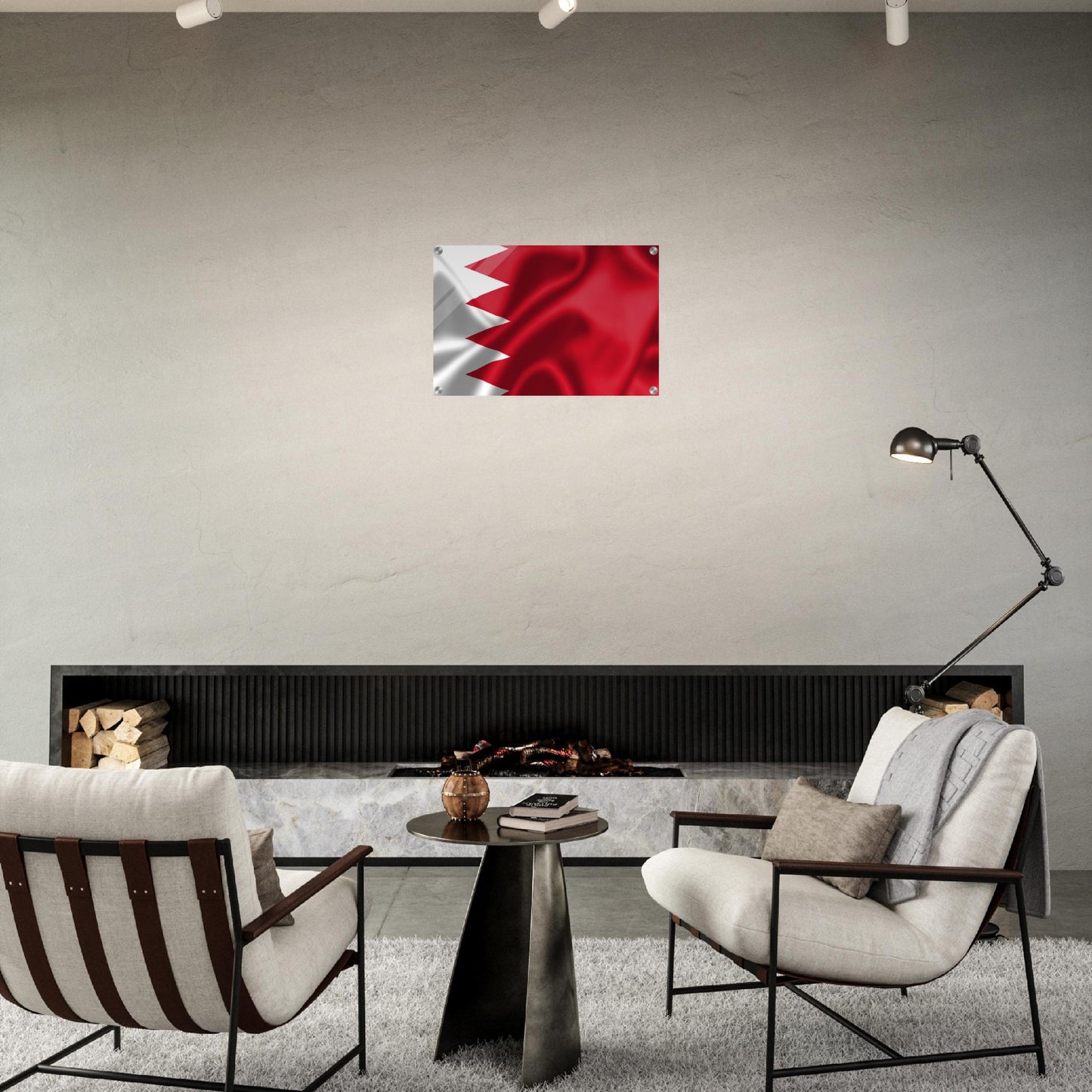 Bahrain Flag Acrylic Print