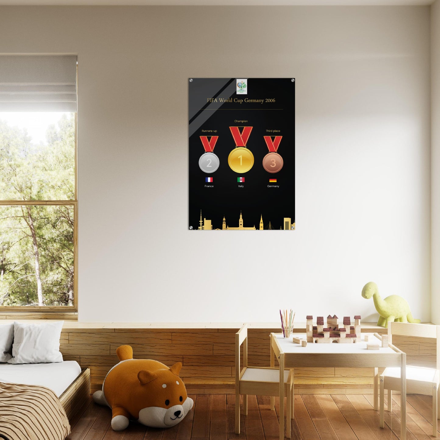 FiFa World Cup Germany 2006 ( 1930-2022) - Acrylic Print
