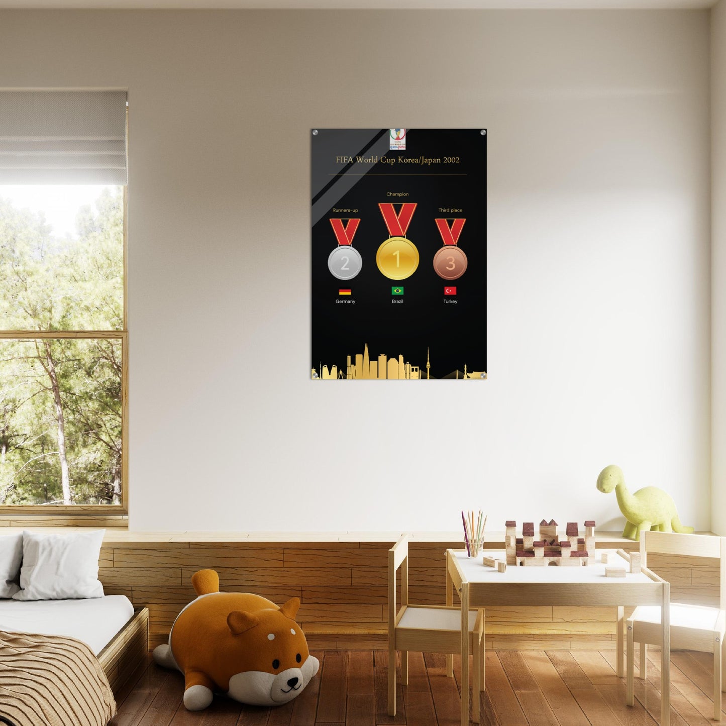 FiFa World Cup Korea / Japan 2002( 1930-2022) - Acrylic Print