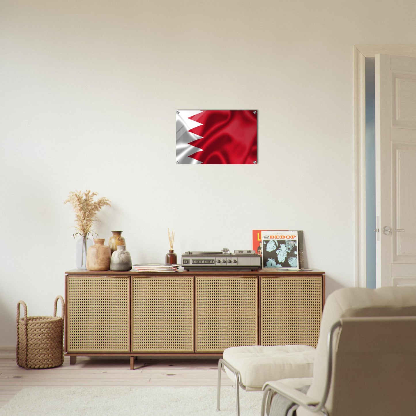 Bahrain Flag Acrylic Print
