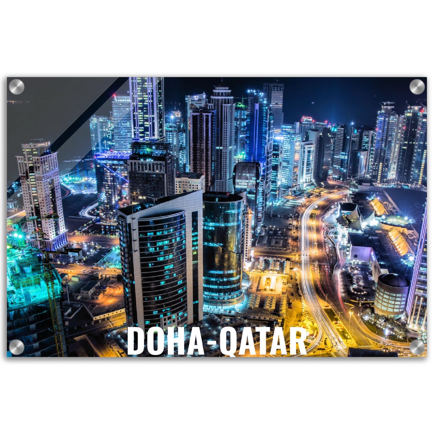 Doha-Qatar- Acrylic Print
