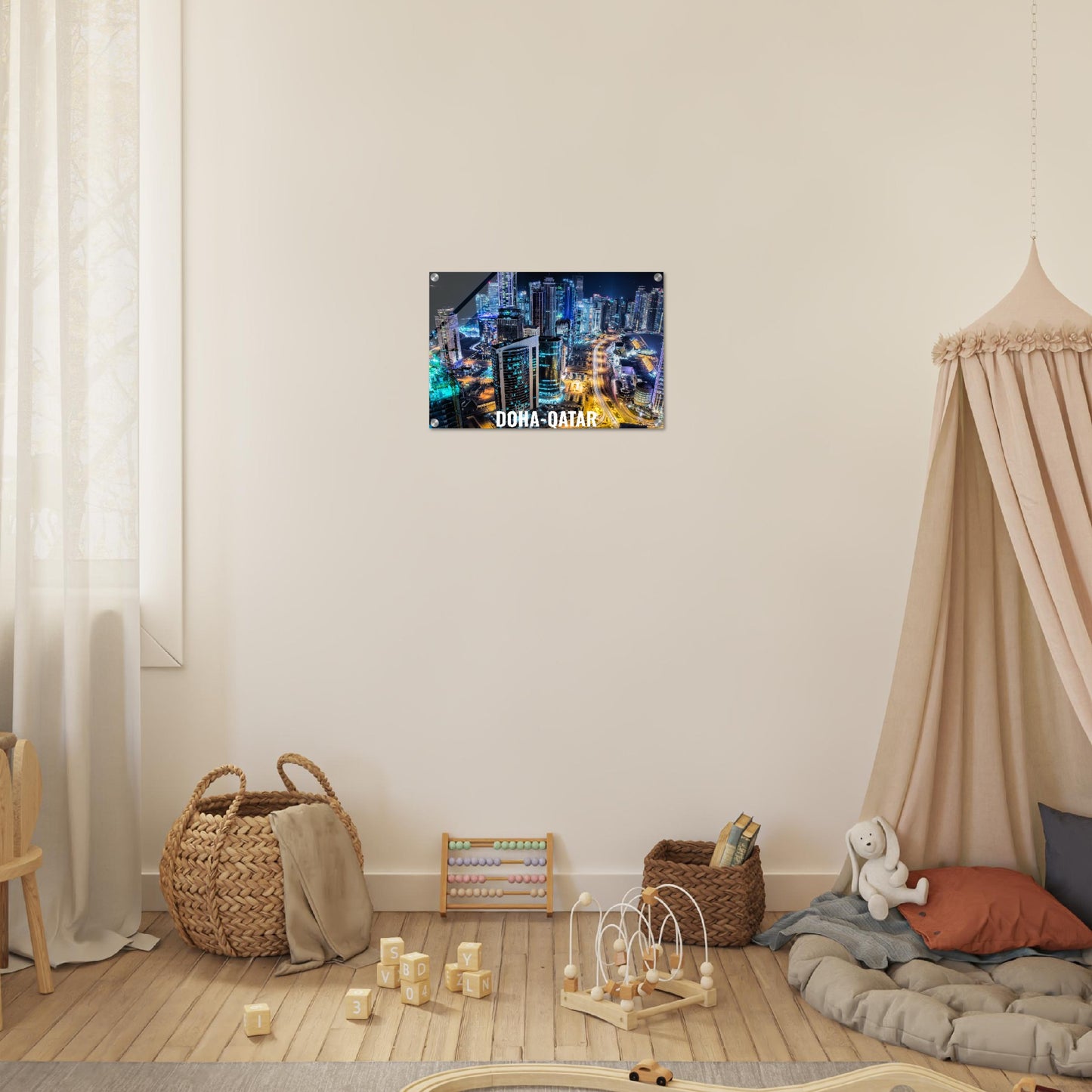 Doha-Qatar- Acrylic Print