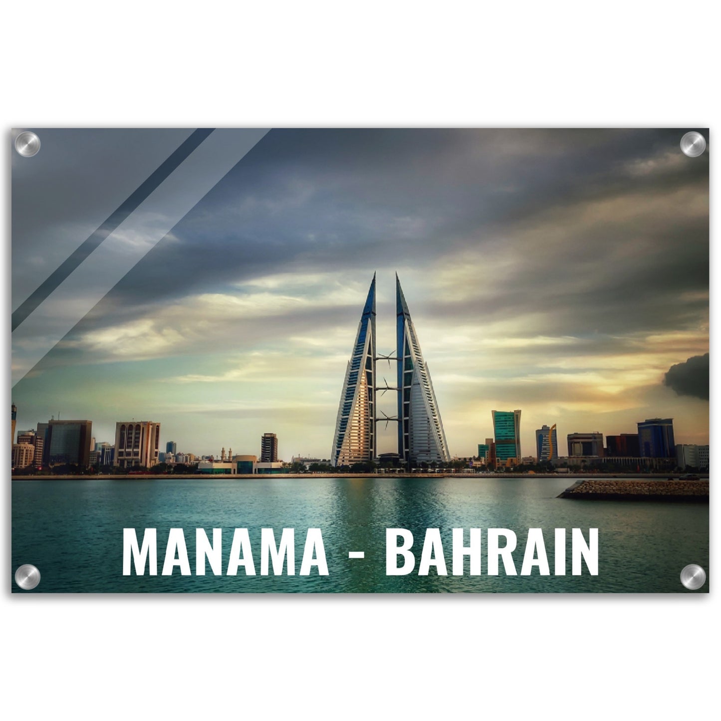 Manama-Bahrain - Acrylic Print