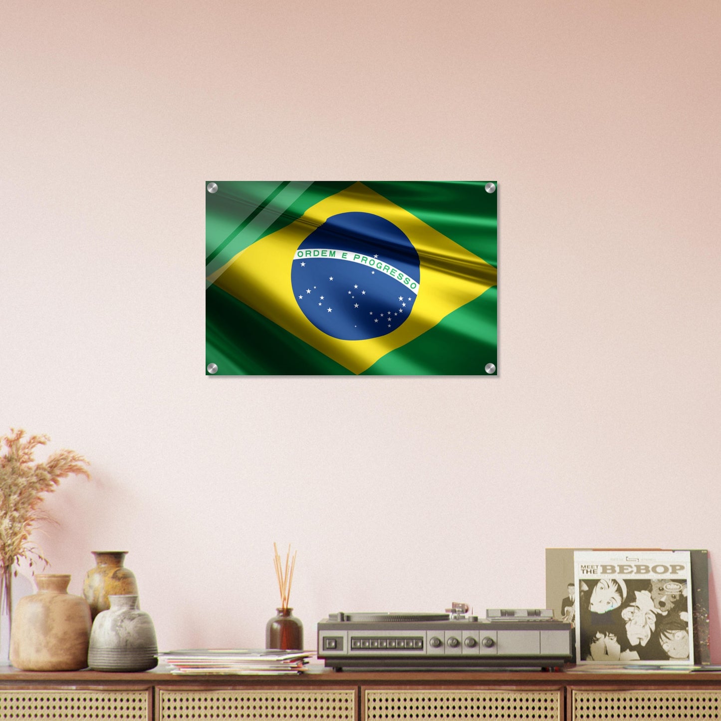 Brazil Flag   -  Acrylic Print