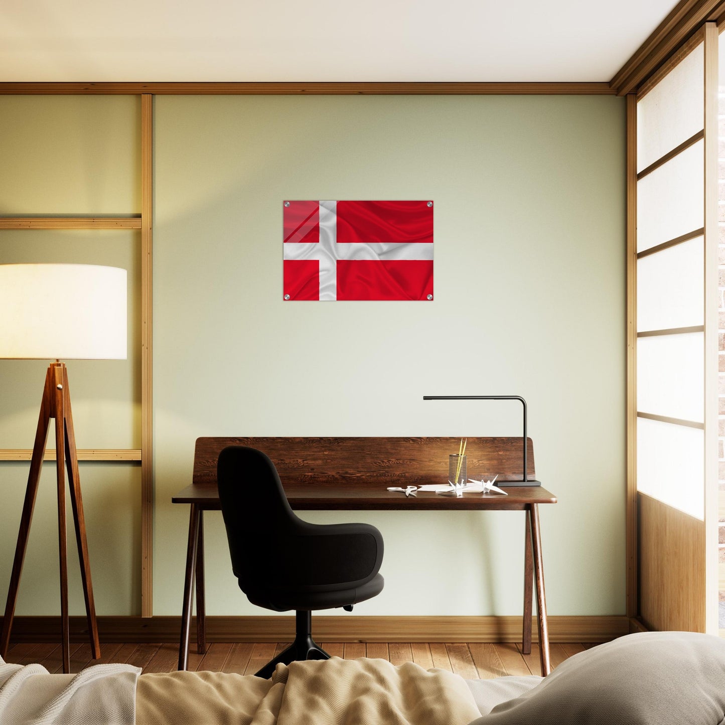 Denmark Flag   -  Acrylic Print