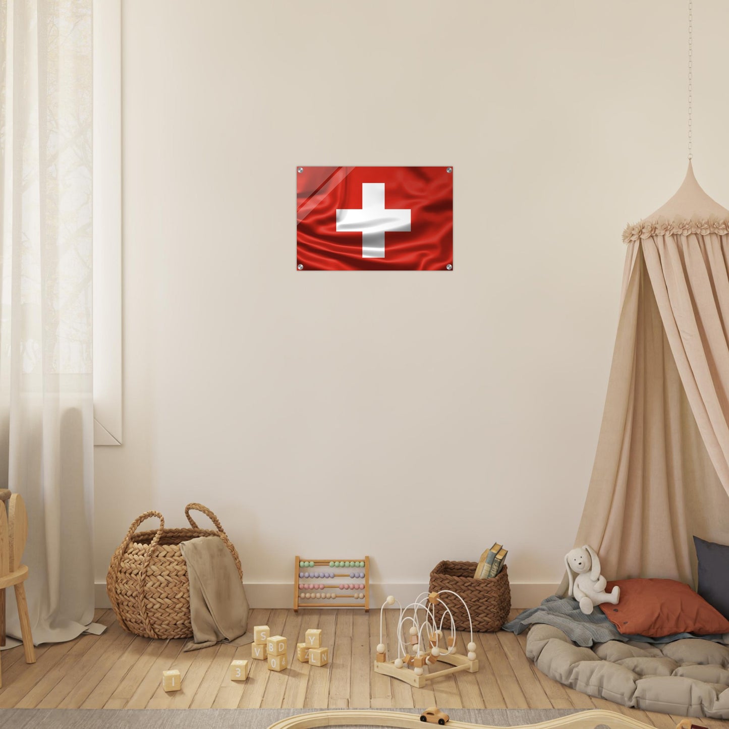 Switzerland Flag -  Acrylic Print