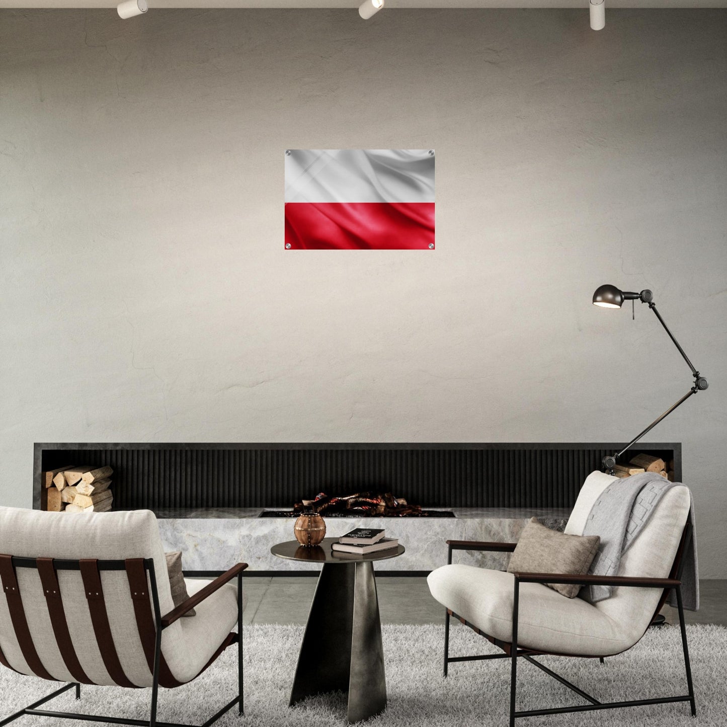 Poland Flag -  Acrylic Print