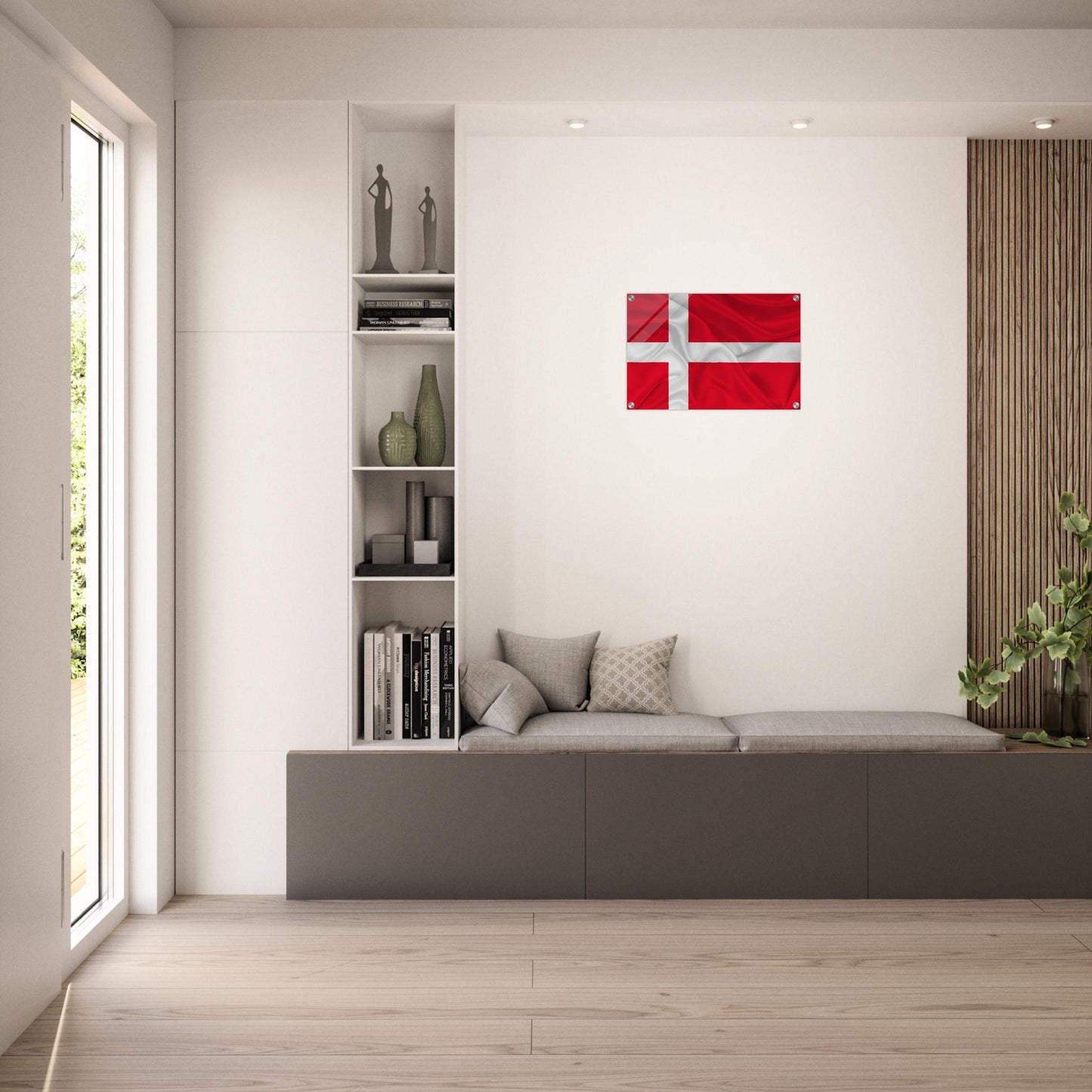 Denmark Flag   -  Acrylic Print