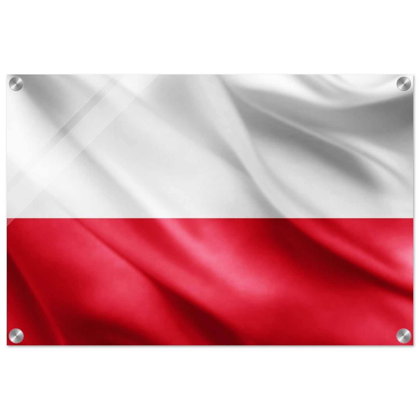 Poland Flag -  Acrylic Print