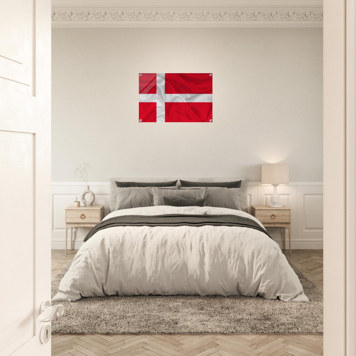 Denmark Flag   -  Acrylic Print