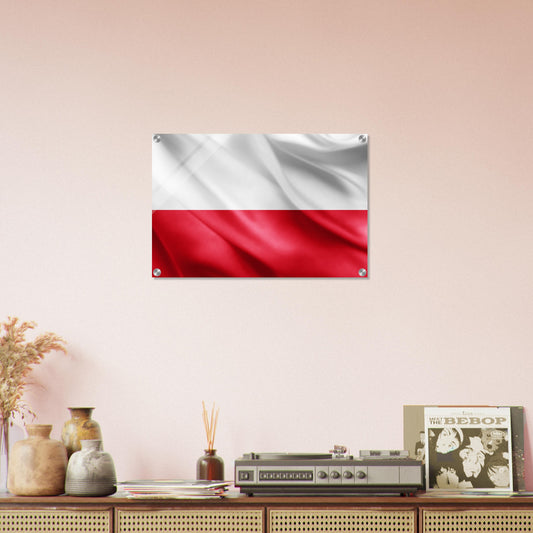 Poland Flag -  Acrylic Print