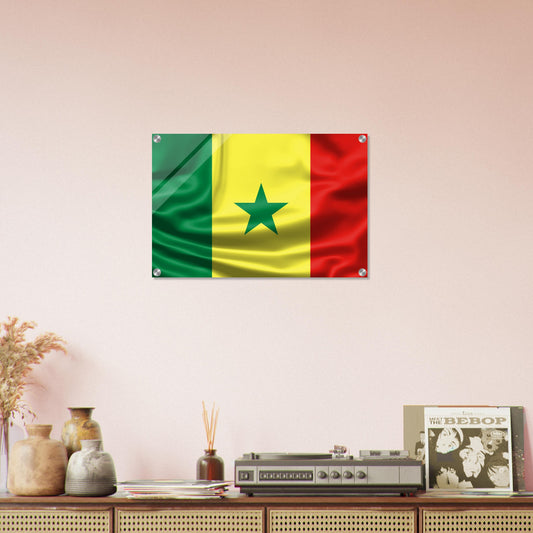 Senegal Flag -  Acrylic Print