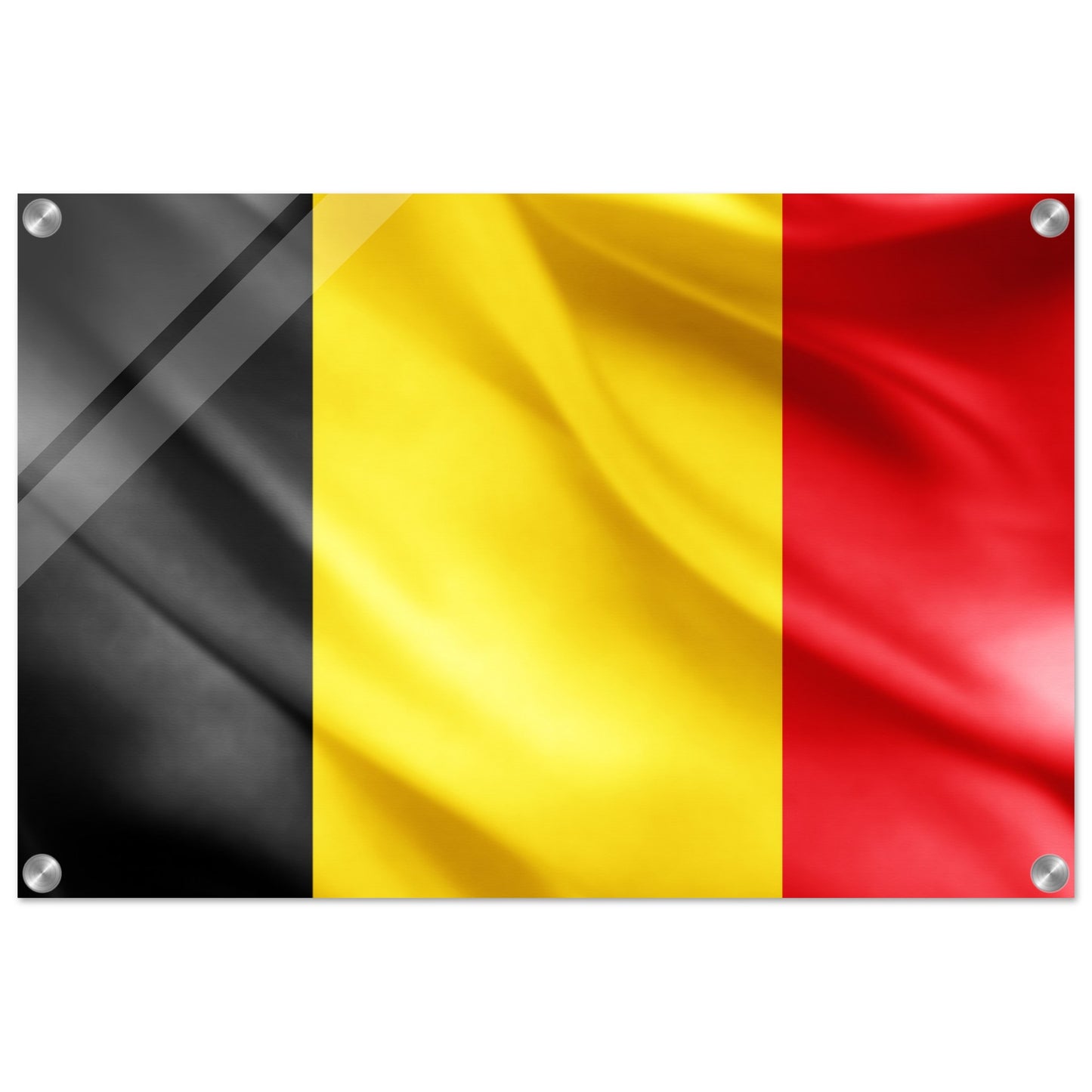 Belgium Flag   -  Acrylic Print