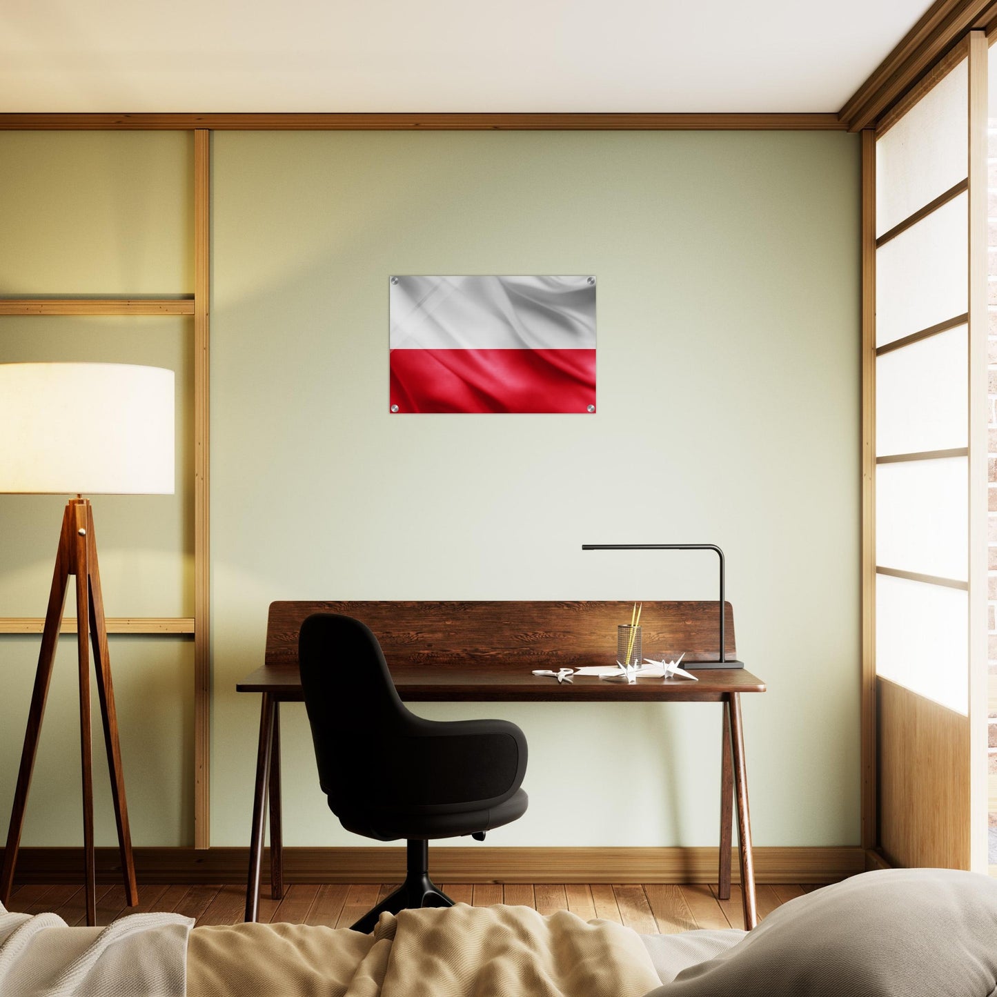 Poland Flag -  Acrylic Print