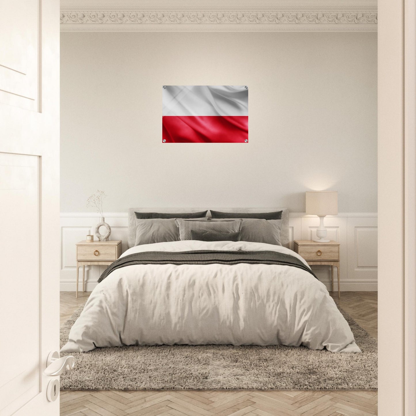 Poland Flag -  Acrylic Print