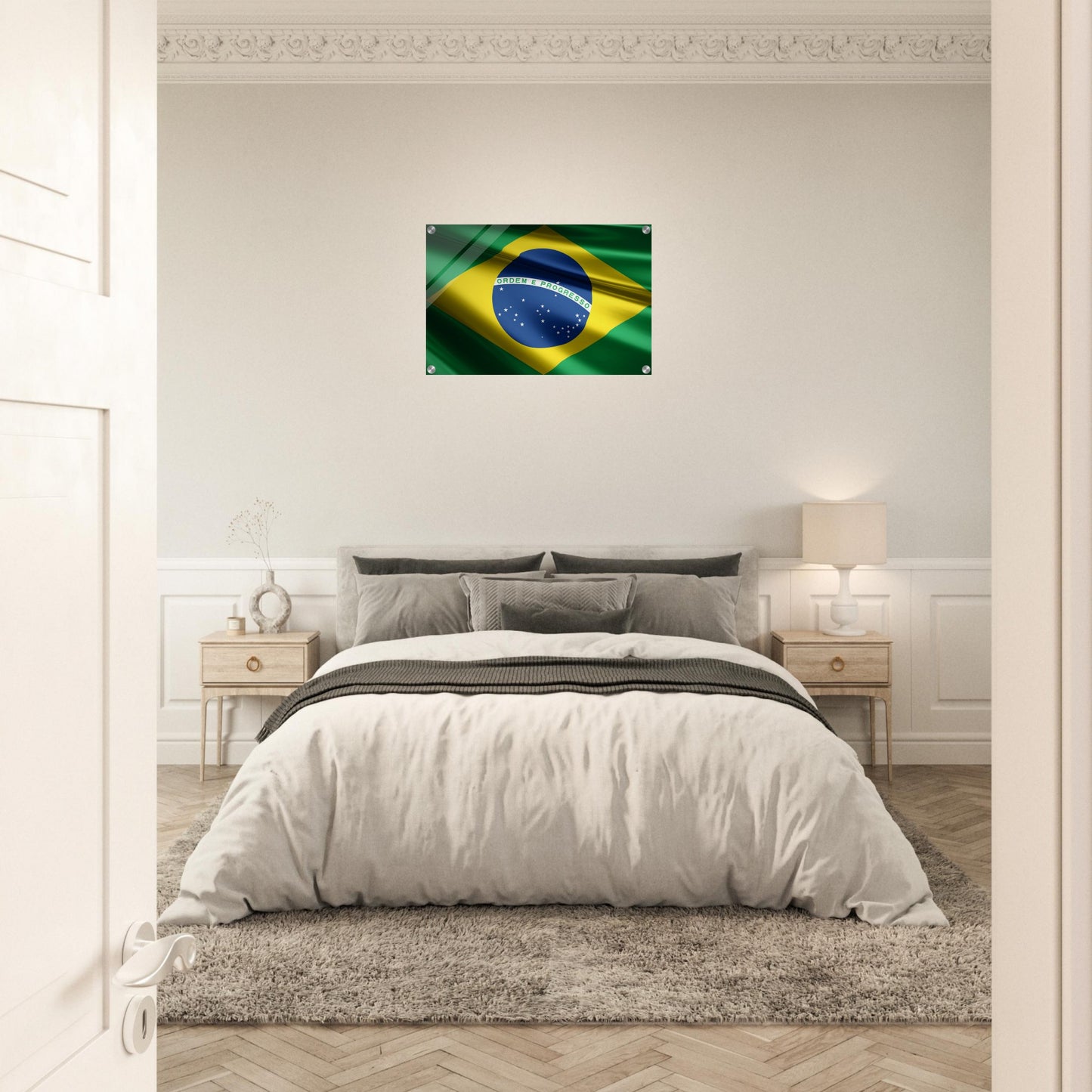 Brazil Flag   -  Acrylic Print