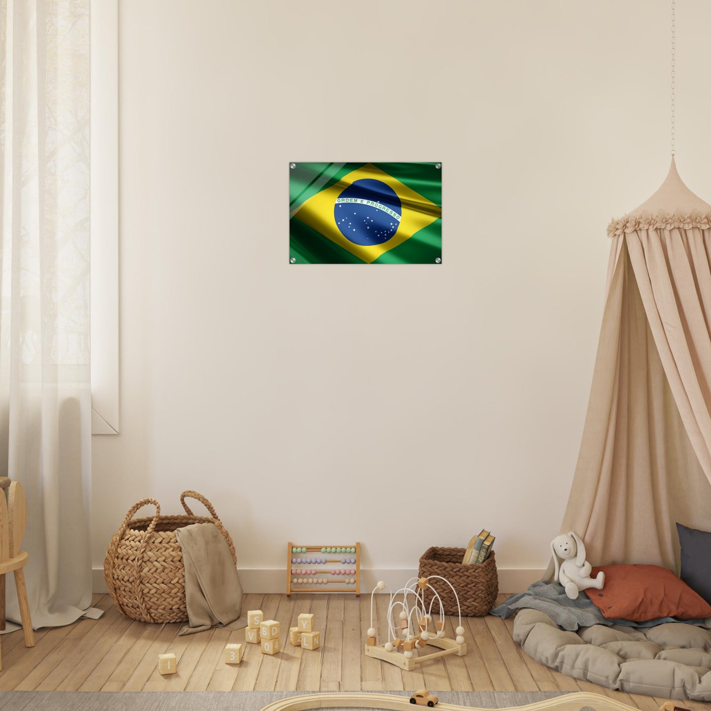 Brazil Flag   -  Acrylic Print