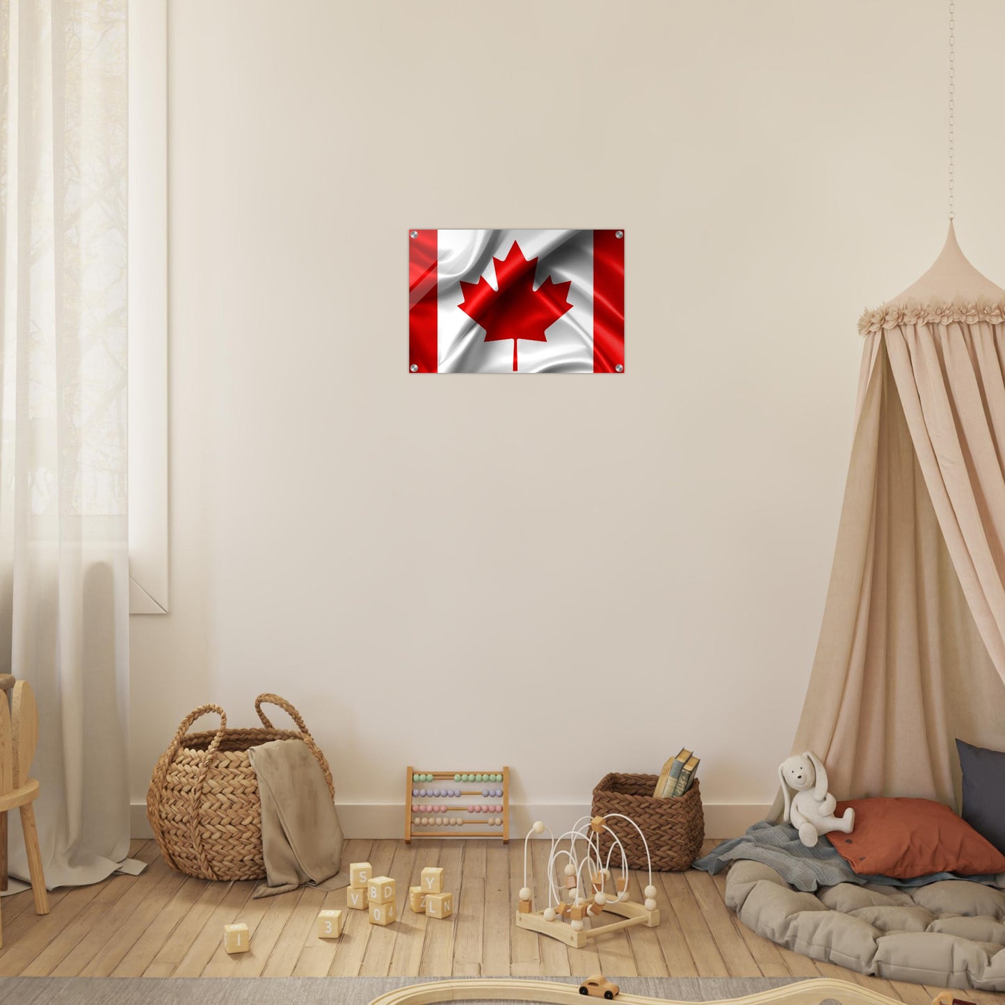 Canada  Flag   -  Acrylic Print