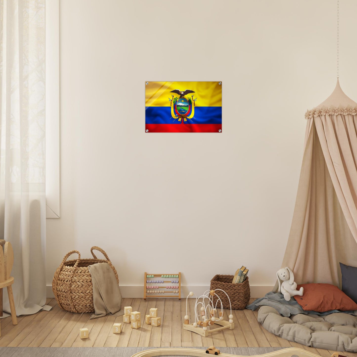 Ecuador Flag   -  Acrylic Print