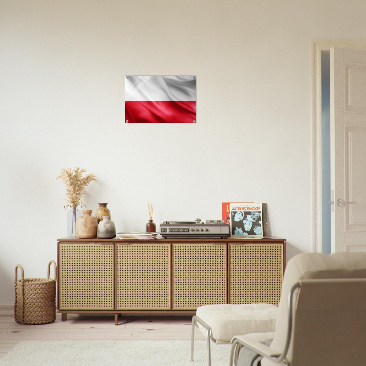 Poland Flag -  Acrylic Print