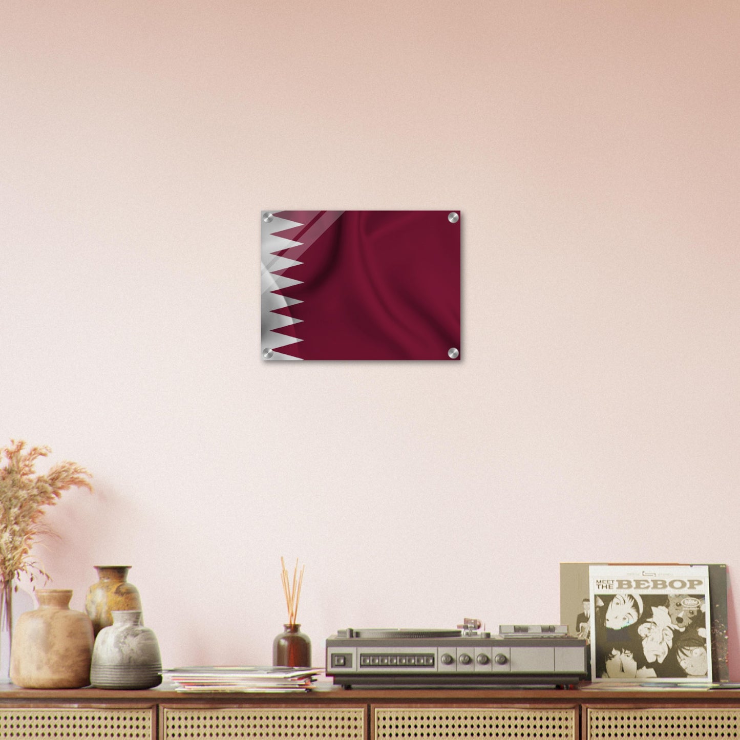 Qatar Flag - Acrylic Print