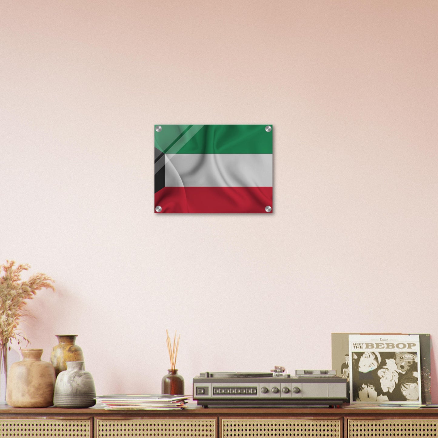 Kuwait flag -  Acrylic Print