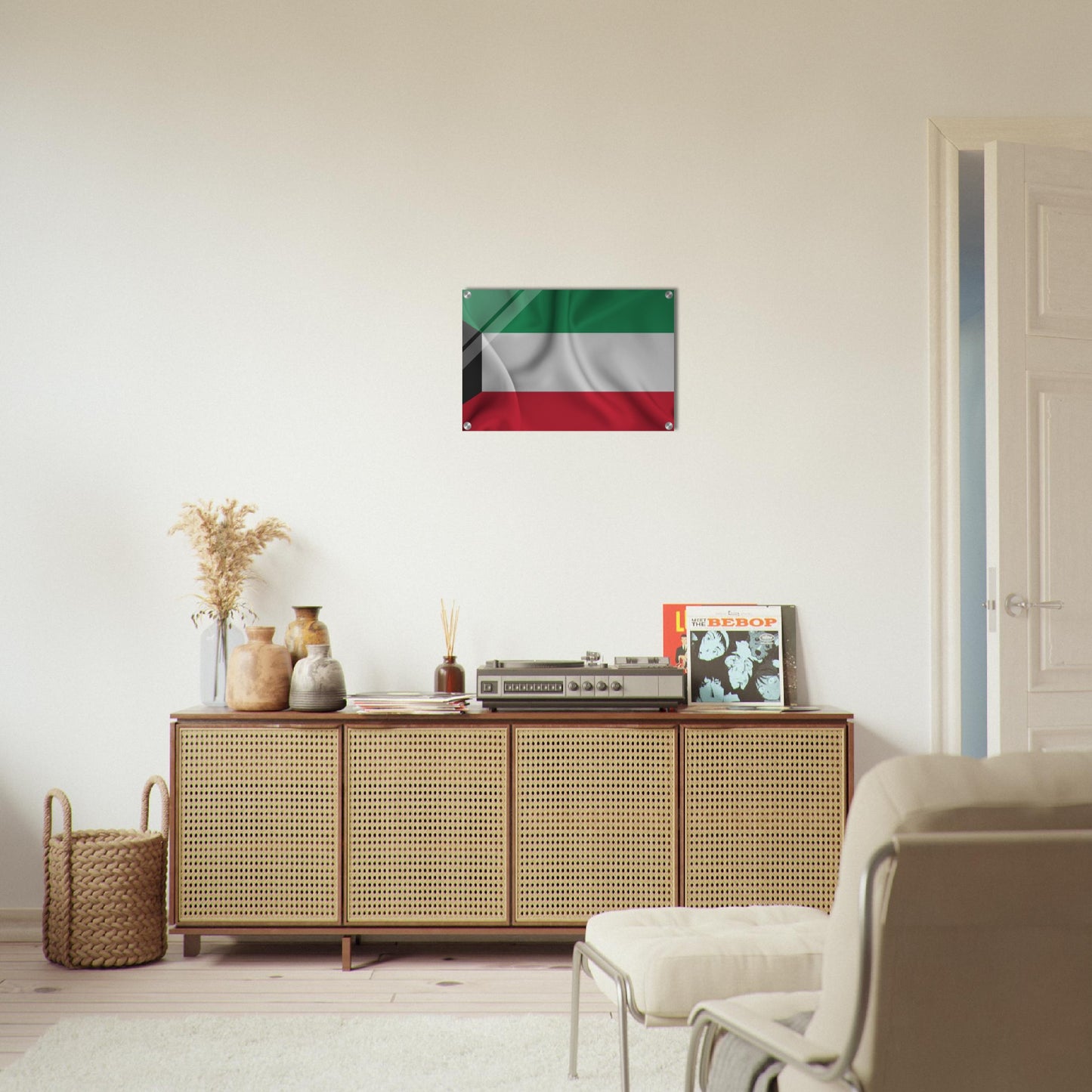 Kuwait flag -  Acrylic Print