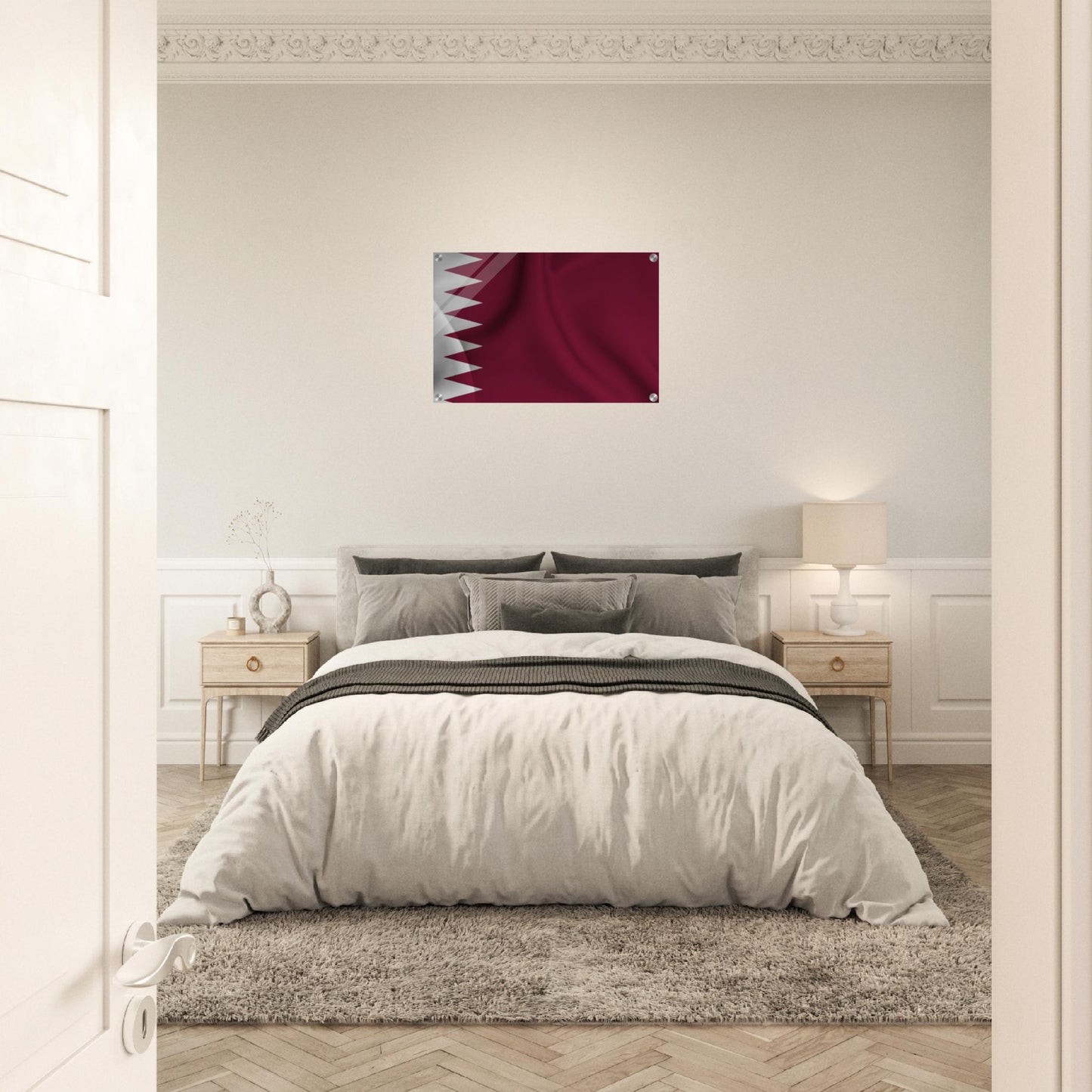 Qatar Flag - Acrylic Print