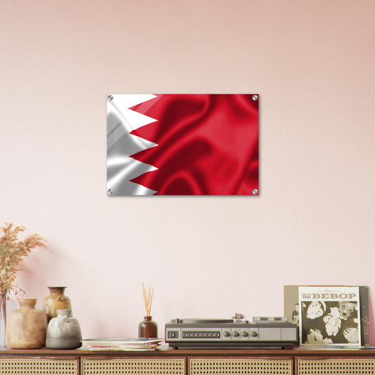 Bahrain Flag  Acrylic Print