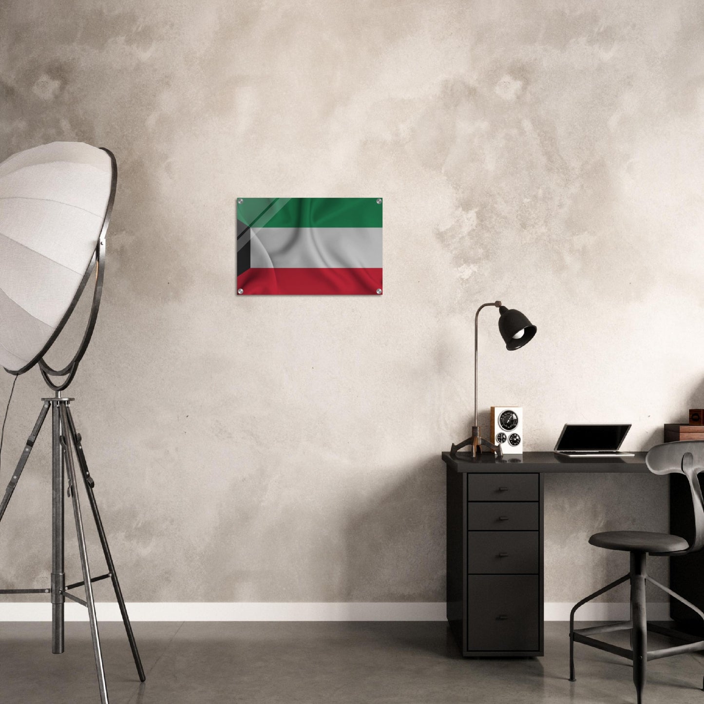 Kuwait flag -  Acrylic Print