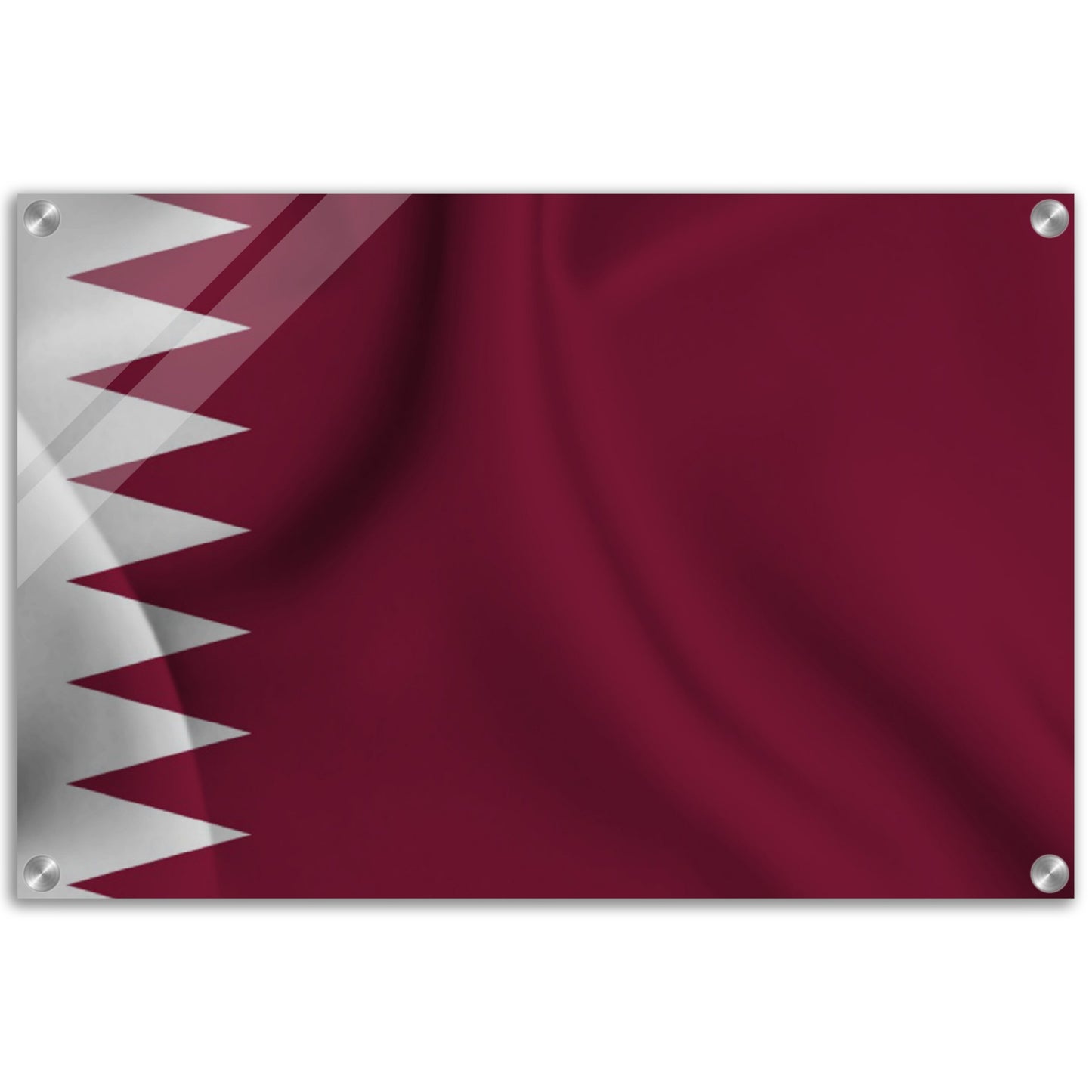 Qatar Flag - Acrylic Print