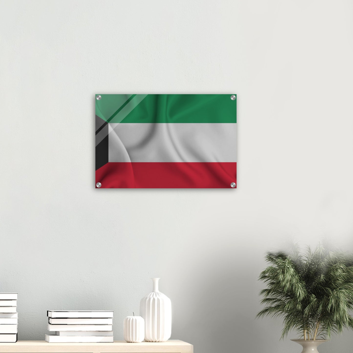 Kuwait flag -  Acrylic Print