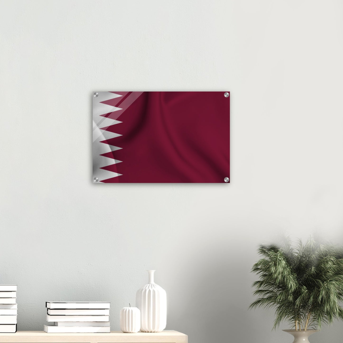 Qatar Flag - Acrylic Print