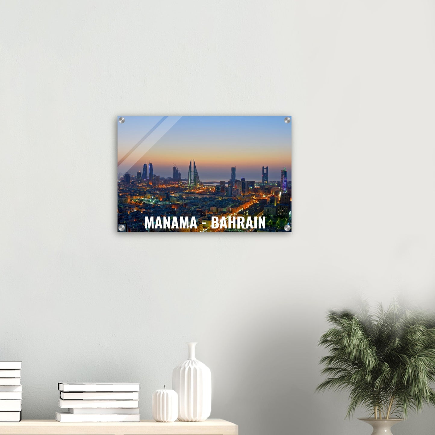 Manama City Bahrain - Acrylic Print