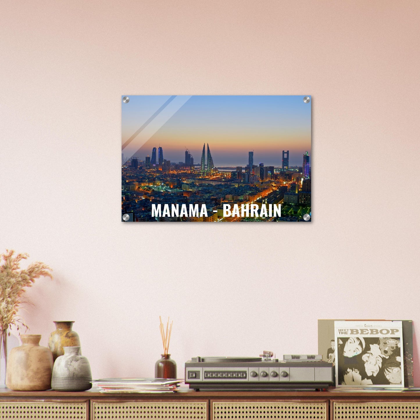 Manama-Bahrain  -  Acrylic Print