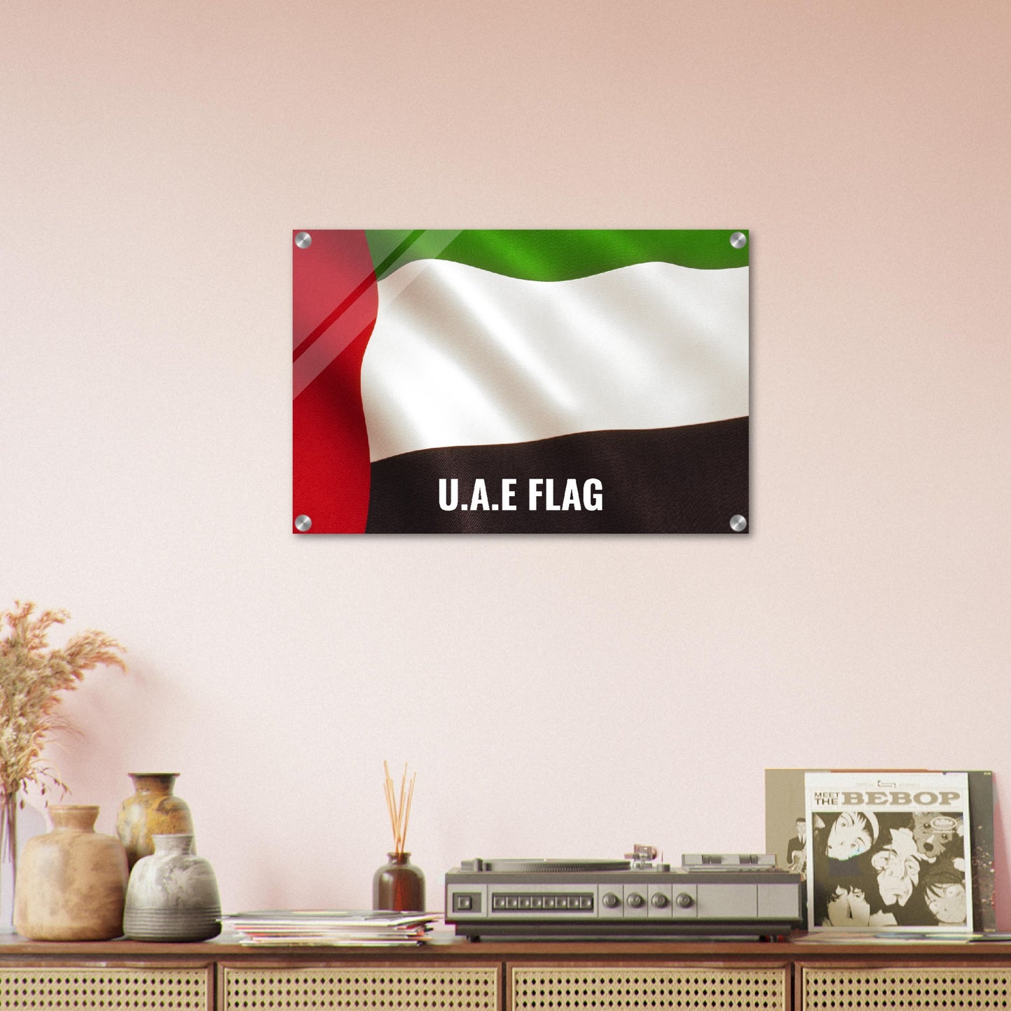 U.A.E Flag - Acrylic Print