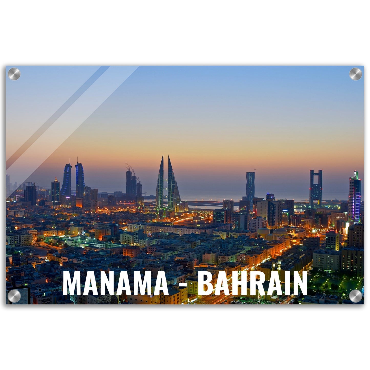 Manama-Bahrain  -  Acrylic Print