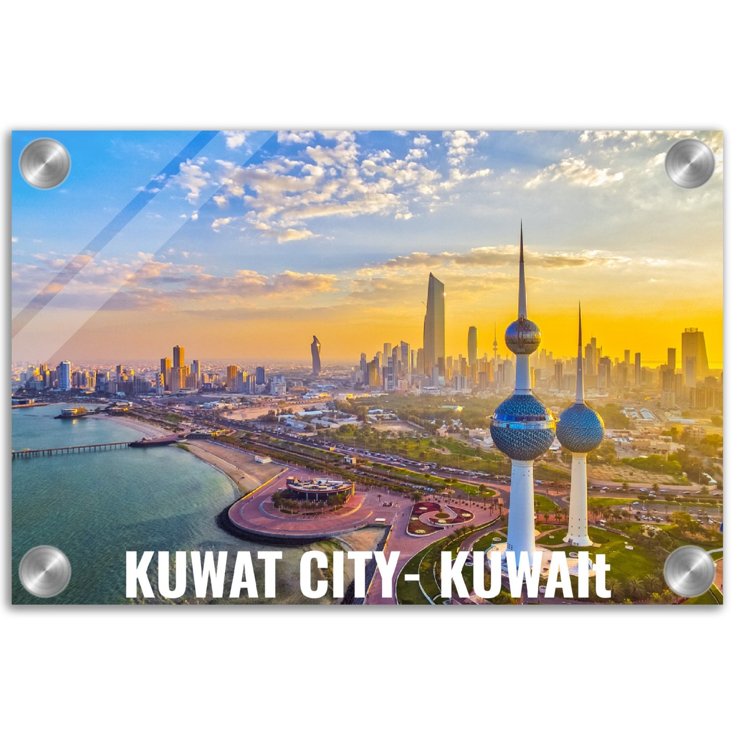 Kuwat City- Kuwait -  Acrylic Print